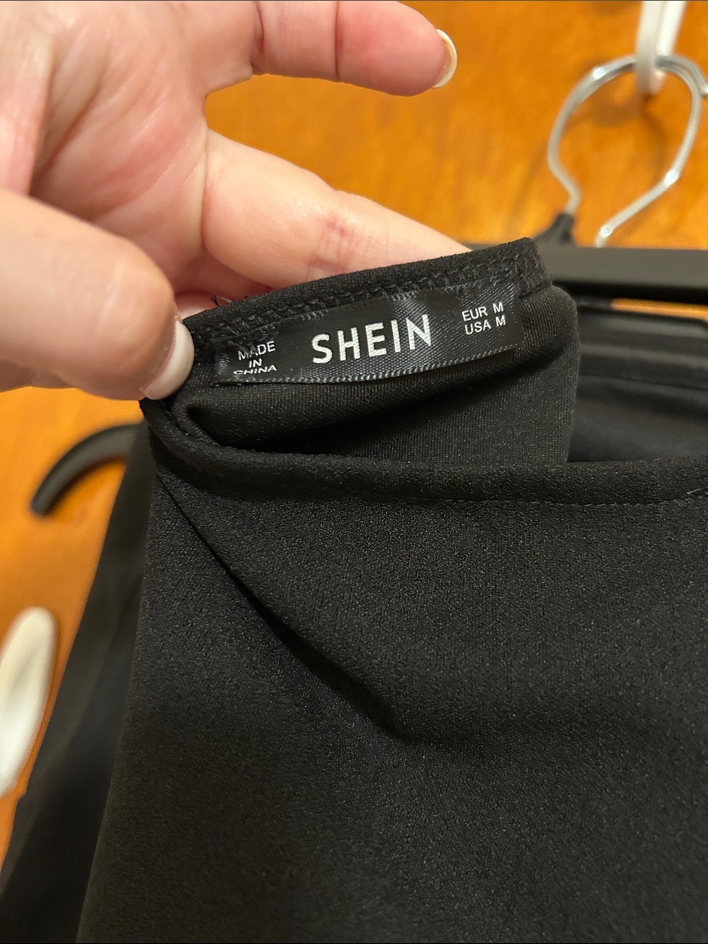 SHEIN basic Black Strapless Seamless Bodysuit - Picture 3 of 3